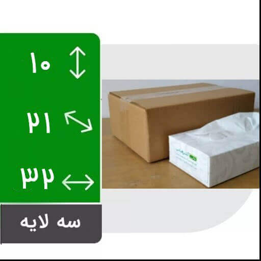 تصویر محصول کارتن کتابی سه لایه (10×21×32) بدون چاپ